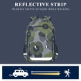 thumbnail image 5 of FORMRS School Backpack 17" Student Travel Bag with Laptop Compartment, Gray Floral, 5 of 7