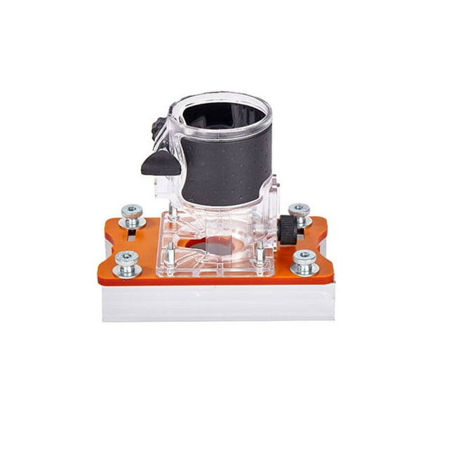 2 in 1 Woodworking Trimming Slot Positioning Bracket, High Precision Aluminum Alloy Router Jig, Adjustable Clamp Guide Tool for DIY Furniture Cabinet Wardrobe Processing