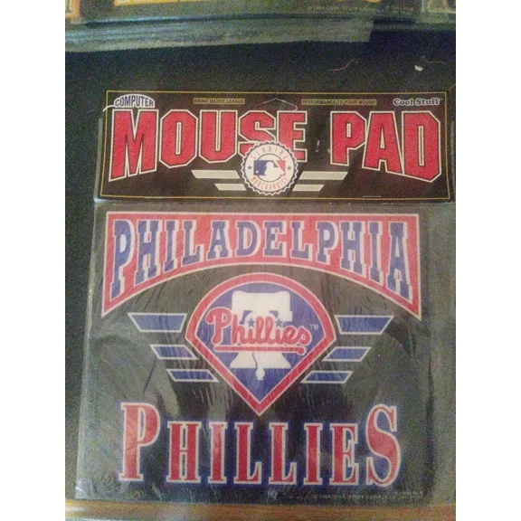 Vintage Pc Mouse Pad Philadelphia Phillies 1994 Cool Stuff Corp. Vintage 90S Mlb
