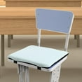 thumbnail image 1 of Cojín para silla, cojines para asiento, cojín para taburete, cómoda decoración antideslizante, cojín para asiento transpirable, almohada para oficina, azul l Macarena Cojín suave, 1 of 8