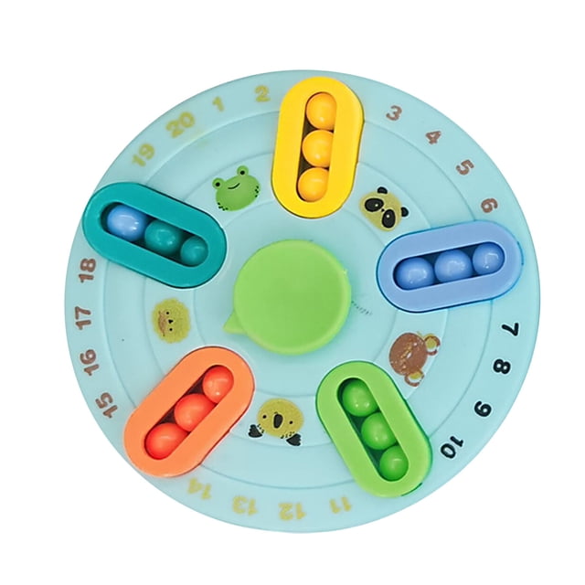 Dvkptbk Special-Shaped Double-Sided Decompression Square Rotating Small Puzzle Toys