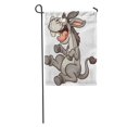 thumbnail image 1 of JSDART Personnage Fou Dessin Animé Âne Clip Simples Gradients Tous dans un Seul Drapeau de Jardin Drapeau Décoratif Maison Bannière 28x40 Pouces, 1 of 2