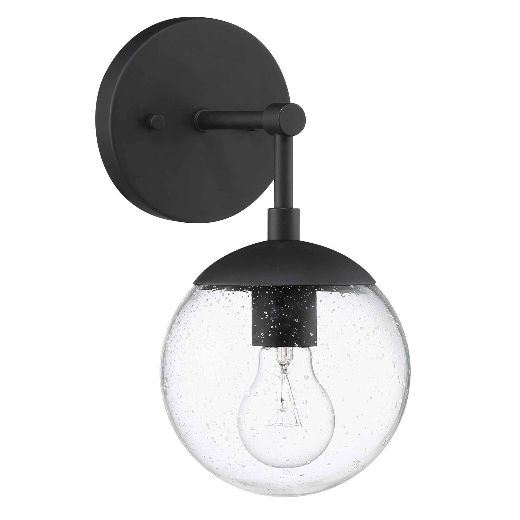 6 Inch Seedy Glass Globe Replacement Light Shade, Gracelyn Collection, Clear – Design House, 924084