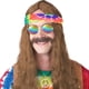 thumbnail image 4 of Conjunto de disfraz de peluca hippie Accesorios hippies Collar y aretes con el símbolo de la paz Pulsera Diadema hippie Gafas de sol Disfraz hippie de Halloween para fiesta temática de los años 60 70, 4 of 7