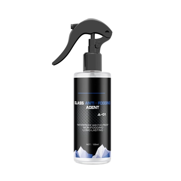 Limpiador doméstico, agente antivaho para coche, apto para parabrisas delantero y trasero, prevención de la lluvia y uso doméstico, 100 ml.