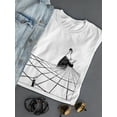 thumbnail image 3 of Wide Net T-Shirt Women -Wilfred Hildonen Designs, Female Medium, 3 of 4