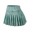 thumbnail image 4 of HZLPFO Skirts for Women Mini Tennis Skirt Golf Skorts Athletic High Waisted with Pockets Inner Shorts Sport Workout Pleated Pickleball Green,M, 4 of 6