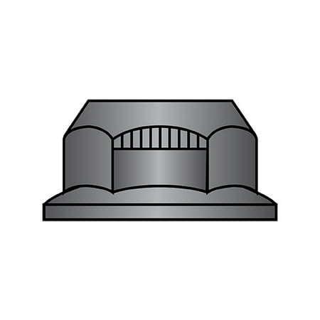 

1-8 Stover Alternative Lock Nut Automation Style With Flange Grade G Black Phosphate (Pack Qty 100) BC-100NOR
