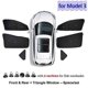 thumbnail image 1 of Car Sun Shade for Tesla Model 3 Y X S 2017-2023 Front Side Window Custom Sunshade Cover with Suction Rear Windshield Accessories, 1 of 5