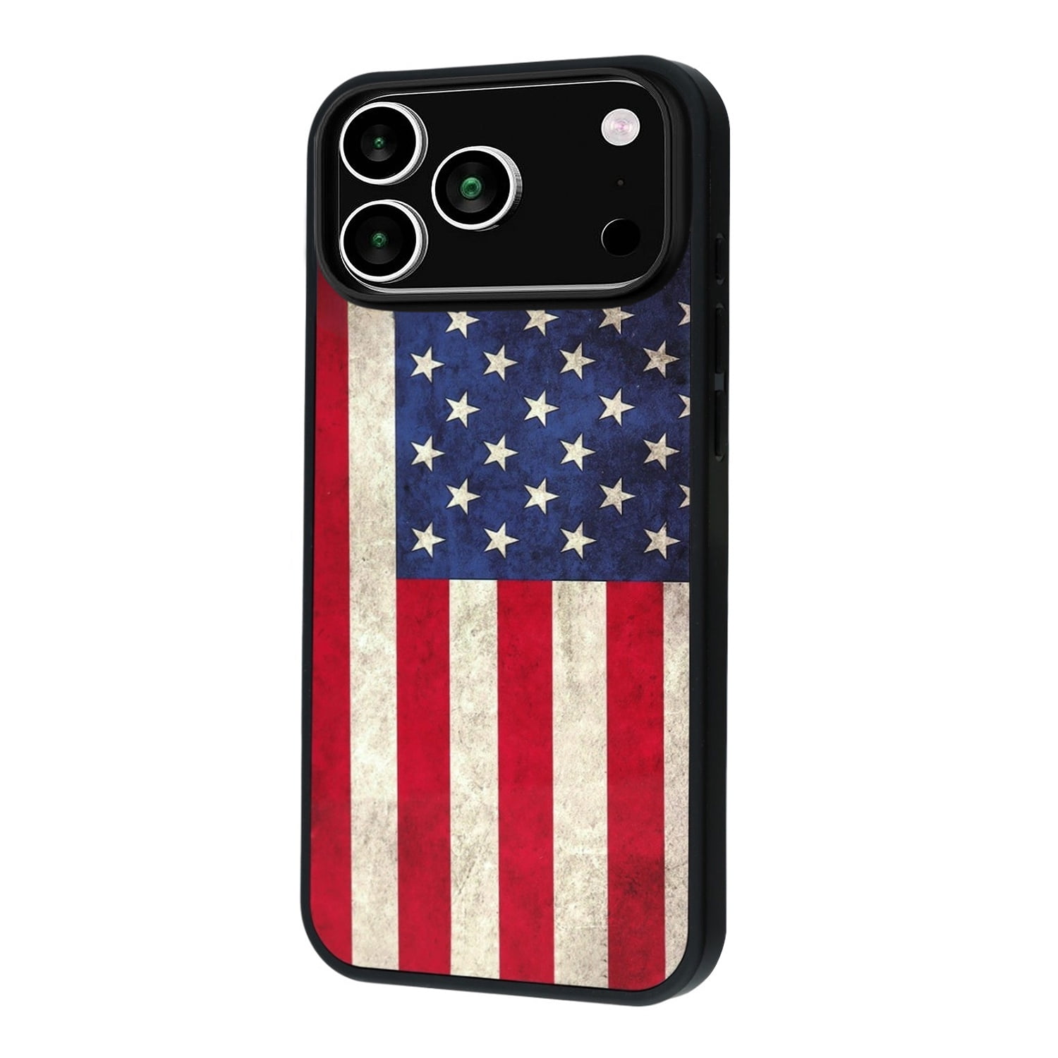 High Quality Aluminum Back Printing Case for iPhone 17 Pro - USA Flag 2
