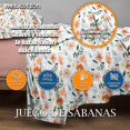 thumbnail image 4 of Juego De Sábanas Hotelera Matrimonial MELOCOTTON HOGAR Microfibra Premium Mod-D7, 4 of 5