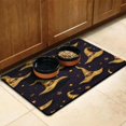 thumbnail image 3 of Happy Halloween Pet Food Mat Absobing Durable 17x30 Inch Dog Water Mat Horror Pumpkin Ghost Cat Mat for Food Dog Water Bowl Mat for Messy Drinker, 3 of 7