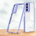 thumbnail image 1 of Tarise Transparent Case for Samsung Galaxy S23+, Galaxy S23 Plus Clear Case, Non-yellowing Anti-Fingerprint Soft TPU Back Hard PC Frame HD Clear Protective Case for Samsung S23 Plus 5G 6.6", Purple, 1 of 7