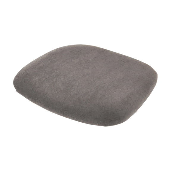 Elastic Velvet Dining Chair Seat Cover - Stretchable Slipcover for Curved Wooden and Upholstered Chairs, Dust and Stain Resistant Versatile Cushion Cover