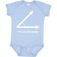 thumbnail image 3 of Inktastic Acute-baby-white Boys or Girls Baby Bodysuit, 3 of 5
