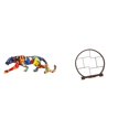 thumbnail image 1 of Organizador De Figuras De Animales Con Soporte Para Manualidades, Estilo Antiguo, Ideal Para Estanterías, Libros O Almacenamiento De Escritorio., 1 of 8