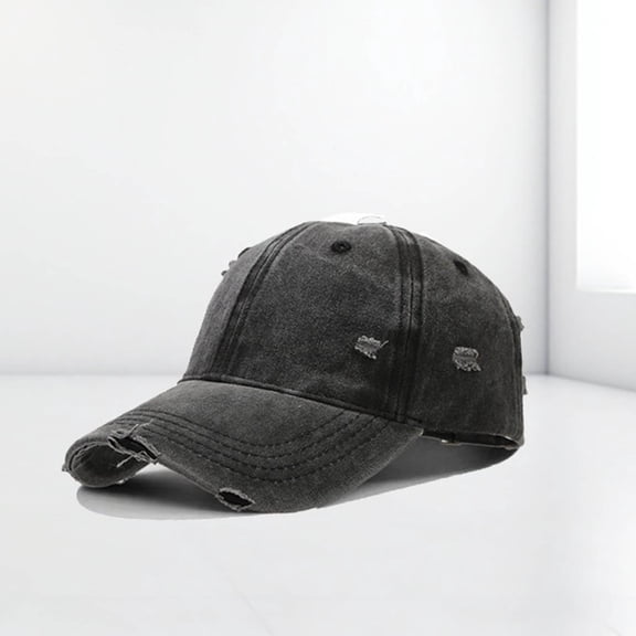 Axiiglly Baseball Cap Unisex Distressed Washed Cotton Hats Vintage Dad Hat for Men Women