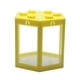 thumbnail image 1 of Acuario apilable Betta pecera decorativa Mini pez caja de pesca escritorio para caja de Oficina Decoración de de té Amarillo cuadrado, 1 of 8