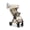Clear, variant on Cup Holder Compatible with Nuna Stroller Models TRVL, TRVL LX, MIXX, TAVO, SWIV & DEMI – 360° Adjustable Clamp, Spill-Resistant, Secure Hold, Fits Bottles, Tumblers & Travel Mugs (Black)