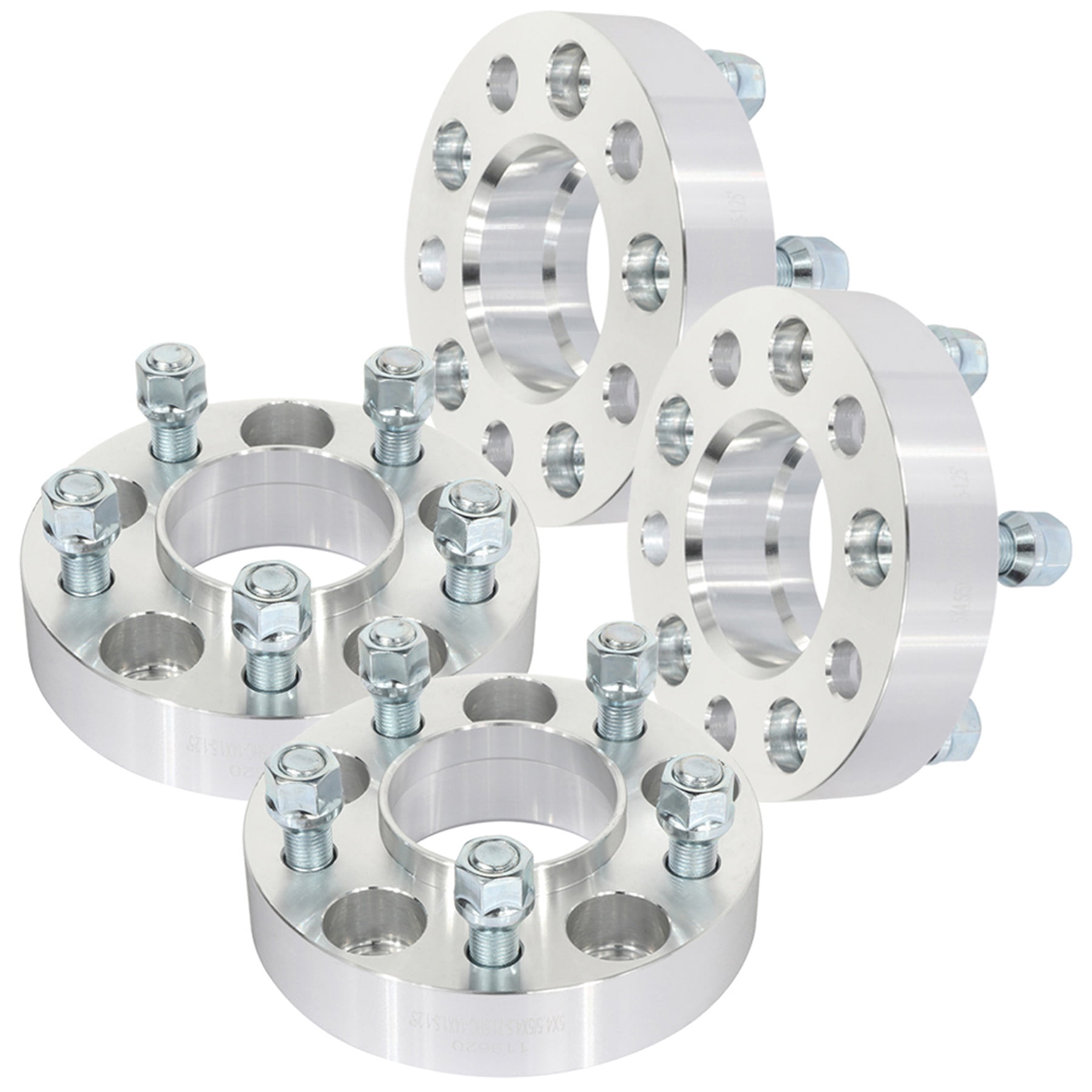 ECCPP Wheel Spacers 5x4.5 14x1.5 71.5 1.5 silver Compatible with 2005-2013 Chrysler 300 2006-2013 Dodge Charger 