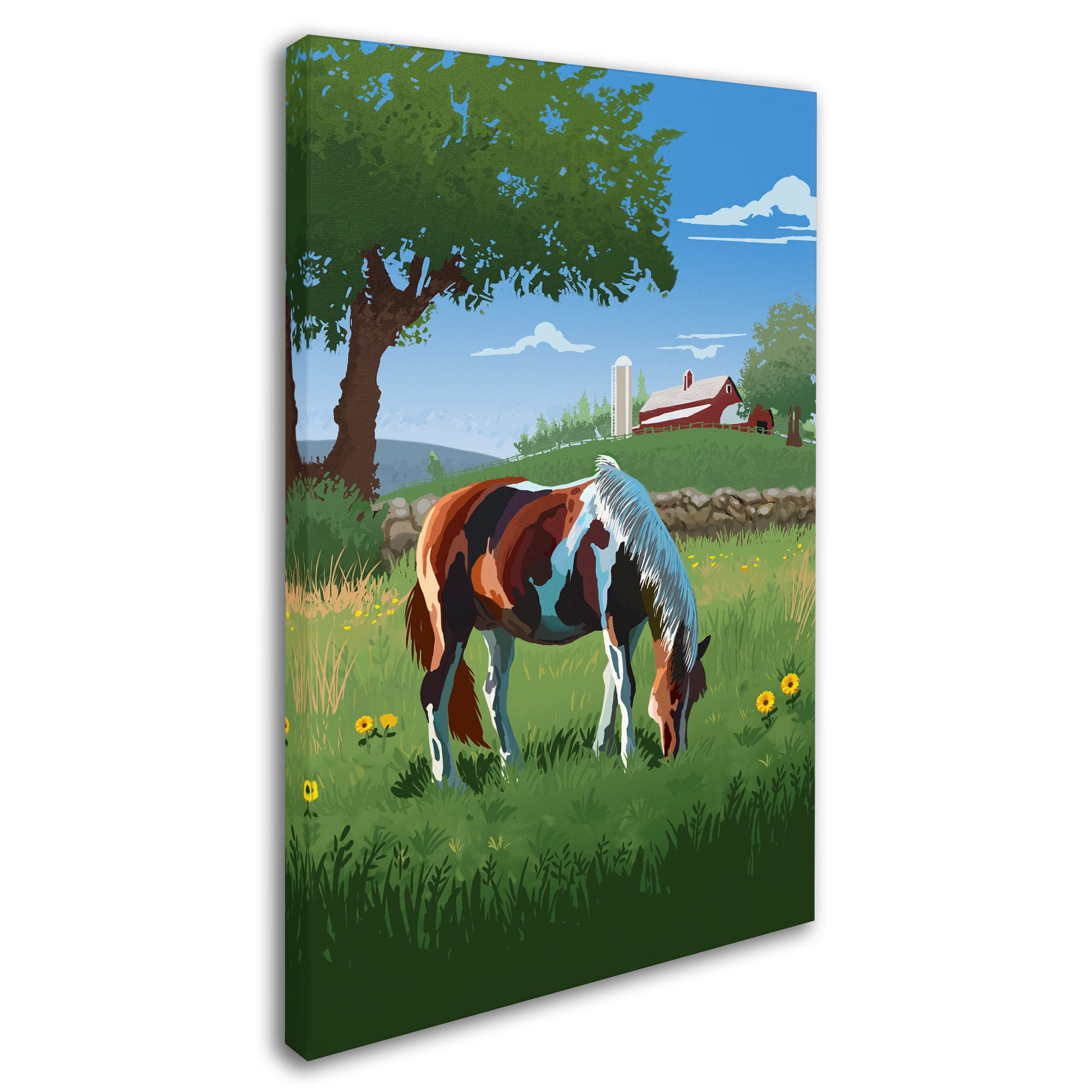 Trademark Fine Art 'Animal 77' Canvas Art by Lantern Press