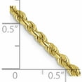 thumbnail image 6 of 10K Yellow Gold 3mm D/C Quadruple Rope Chain (20 X 3) Made In Peru 10qt023-20, 6 of 6