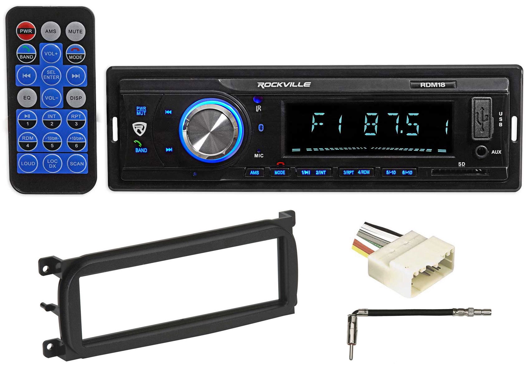 Digital Media Receiver/Radio w/Bluetooth MP3 USB/SD For 0306 JEEP WRANGLER TJ