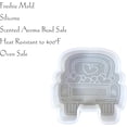 thumbnail image 5 of Valentines Truck with Hearts in Trunk Car Freshie Silicone Mold  3.8x4 for Scented Aroma Beads Car Candle, Soap Oven Safe to Bake Heat Resistant Valentines Day Love, 5 of 6
