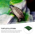 thumbnail image 3 of FRCOLOR Turtle Ramp 2Pcs Decorative Turtle Platforms Wear-resistant Basking Platforms Acrylic Turtle Docks,5.51"X3.15"X1.97", 3 of 5