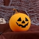 thumbnail image 4 of Halloween LED Patting Sense Light Silicona Lámpara de calabaza Recargable Luz de noche decorativa Patrón B, 4 of 5