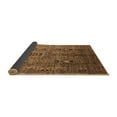 thumbnail image 2 of Ahgly Company Indoor Round Oriental Brown Industrial Area Rugs, 4' Round, 2 of 4