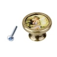 thumbnail image 6 of CUTICATE Vintage Round Door Drar Wardrobe Pull Handle Knob 28, 6 of 8