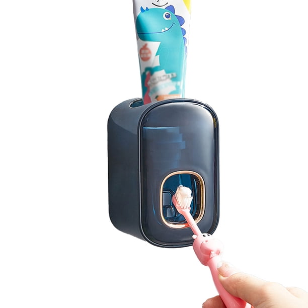 Dispensador de pasta de dientes montado en la pared para baño exprimidor automático de pasta de dientes