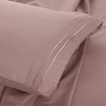 thumbnail image 6 of Lux Decor Collection Twin Bed Sheets Set , Upto 16 Inches Deep Pocket Brushed Microfiber 3 Piece Sheets Set, Baby Pink, 6 of 8