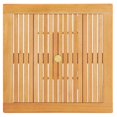 thumbnail image 4 of Modway Hatteras 36" Square Outdoor Patio Eucalyptus Wood Dining Table in Natural, 4 of 5