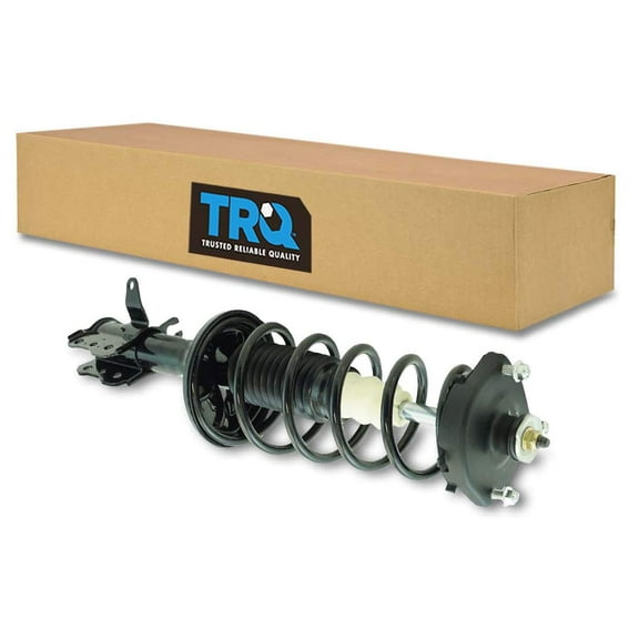TRQ Rear Right Complete Strut & Coil Spring Assembly Passenger Side Fits Select 2002-2003 Mazda Protege5