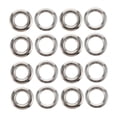 thumbnail image 4 of LEORX 100Pcs Silver Curtain Grommets for Fabric Window Curtain Grommets Houseowners, 4 of 8