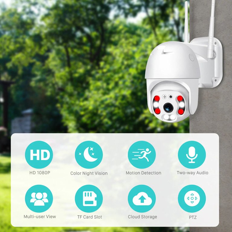 outdoor waterproof smart wifi camera