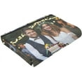 thumbnail image 3 of Custom Blanket with Photo Text Personalized Bedding Throw Blankets Customized Flannel Fleece Blankets for Family Birthday Wedding Gift Fits Couch Sofa Bedroom Living Room - 30"x40", 3 of 6