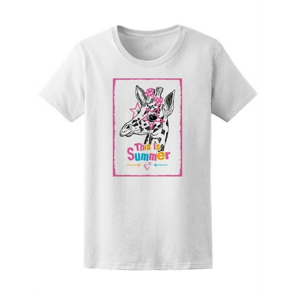 This Is Summer Giraffe Tee Women's -Image by Shutterstock