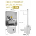 thumbnail image 3 of Night Lights Auto Sensor Koala Shower on Bathtub Plug-in LED Nightlights Lamp Dusk to Dawn for Living Room, Bedroom, Bathroom, Hallway, Stairways Home Wall Decor, Sunflower Funny Animal Night Light, 3 of 9