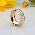 thumbnail image 4 of 14K Tri Color Gold 6mm Wedding Band (Size 5 to 13), 6, 4 of 4