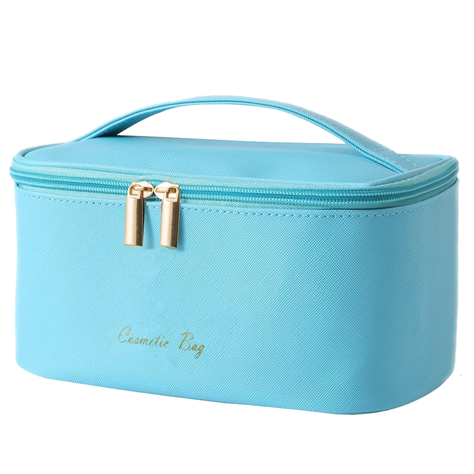Preppy Makeup Bag Travel Cosmetic Bags Small for Women Girls Zipper