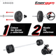 thumbnail image 3 of Kit de Pesas, Mancuernas y Barra Recta (16Kg) - Energym, 3 of 5