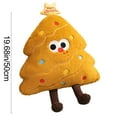 thumbnail image 3 of Christmas Tree Plush Pillow Soft Decorative Cushion for Sofa and Bed - Festive Holiday Home Decor and Gift(Gold), 3 of 6