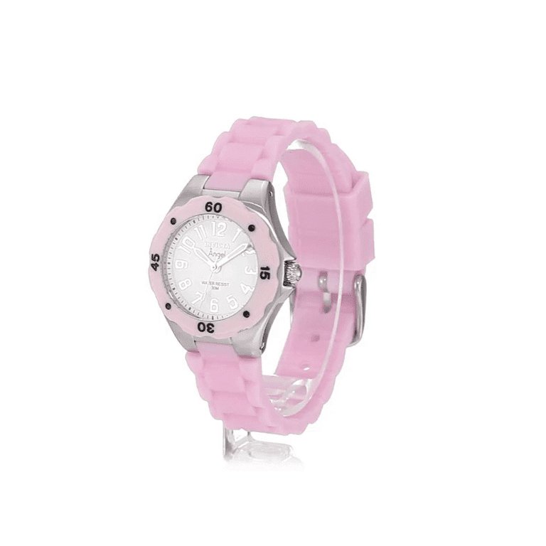 Invicta Kids Pink Silicone Strap Watch with Silver Accents Invicta Pro Diver Ice Pink Automatic Men main image 2