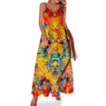 thumbnail image 1 of El magnífico vestido sin mangas de formas orgánicas y tonos brillantes maravillosos vestidos de lujo vestidos de noche elegantes para mujeres 2024, 1 of 7
