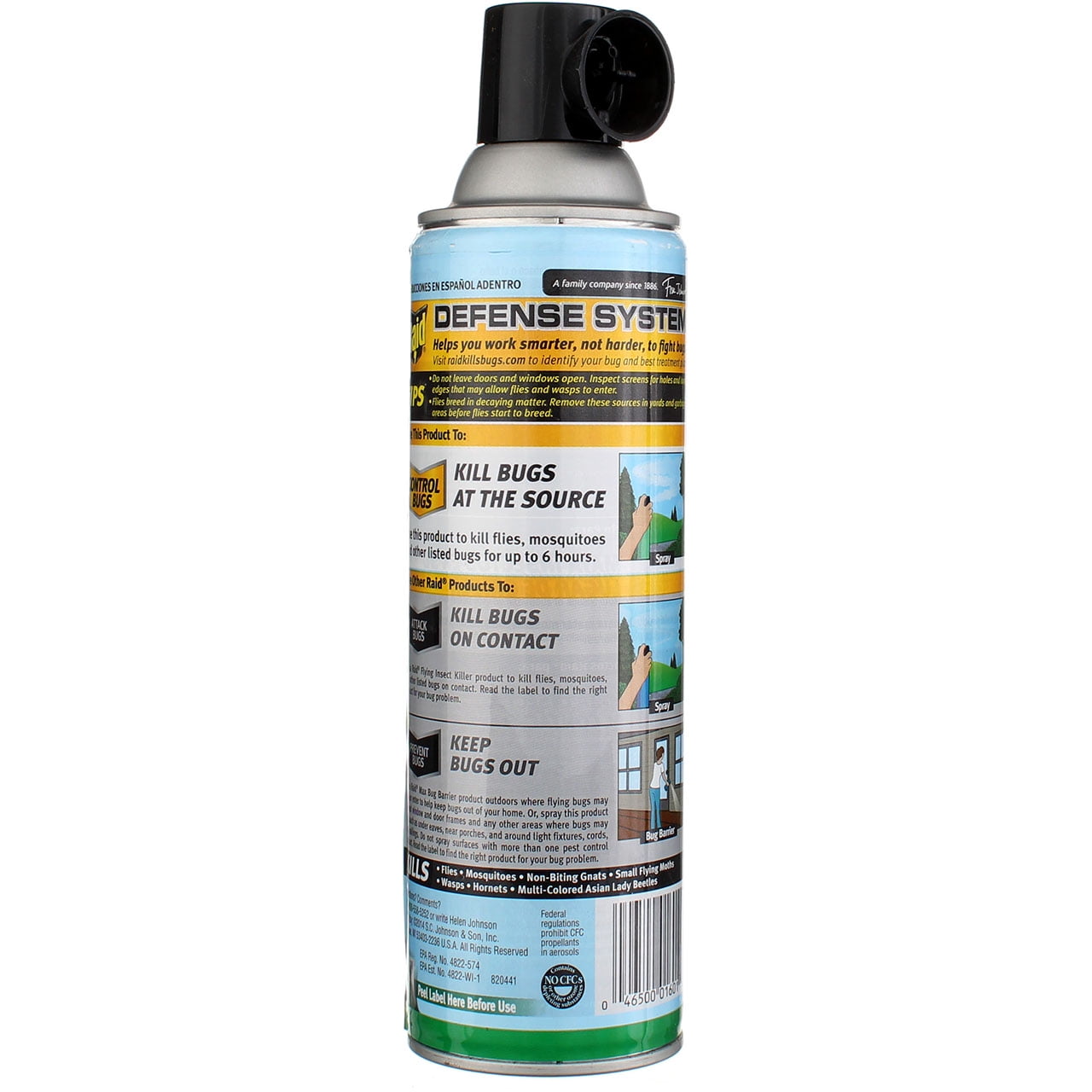 Raid Yard Guard Mosquito Fogger 16 oz (Pack of 16)