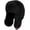 Black, variant on Unisex Winter Trooper Trapper Hat Faux Fur Russian Ushanka Cap Warm Ear Flaps Hat Furry Outdoor Hunting Skiing Hat