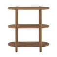 thumbnail image 2 of Bower Home Modern 32" Wood Bookcase in Walnut, 2 of 7
